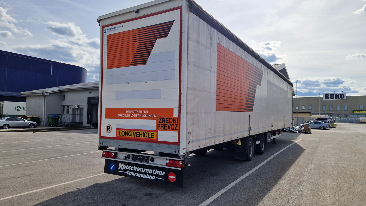 KOTSCHENREUTHER SPM218 MEGA SHUTTLE 15,6m LIKE NEW 6 PIECES - Semi-reboque de lona: foto 2 KOTSCHENREUTHER SPM218 MEGA SHUTTLE 15,6m LIKE NEW 6 PIECES - Semi-reboque de lona: foto 2
