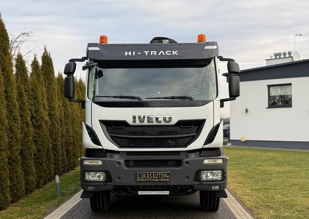 Iveco TRAKKER 450 6X4 PODWÓJNA HYDRO-BURTA HIAB 104 - Caminhão basculante, Caminhão grua: foto 4 Iveco TRAKKER 450 6X4 PODWÓJNA HYDRO-BURTA HIAB 104 - Caminhão basculante, Caminhão grua: foto 4