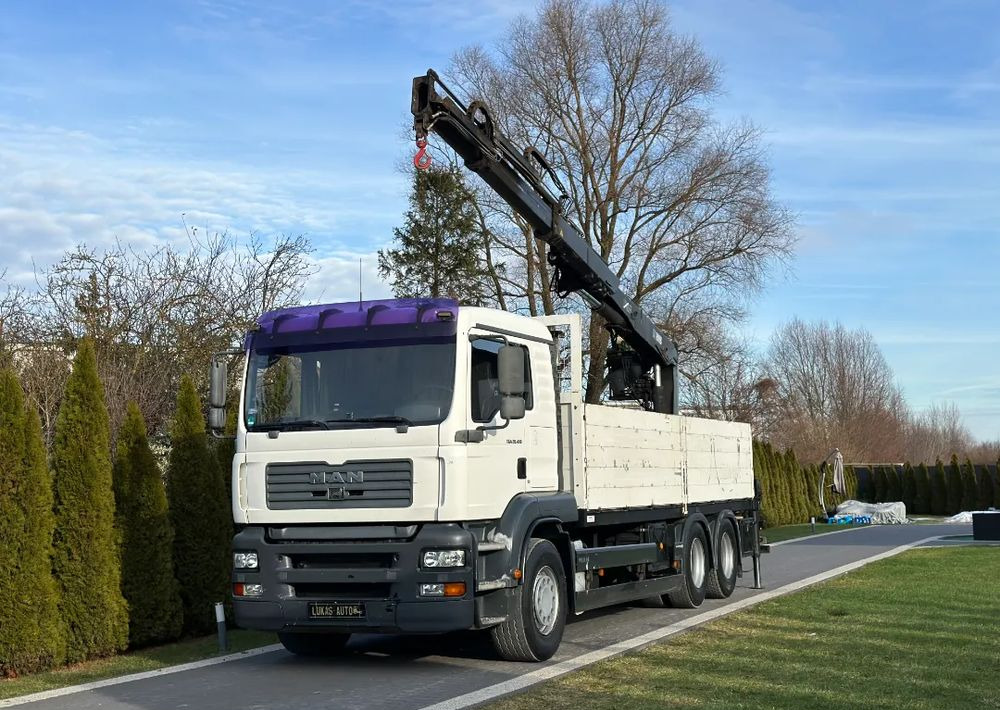MAN TGA 24.410 6x4 HIAB MANUAL - Caminhão grua, Camião de caixa aberta/ Plataforma: foto 1 MAN TGA 24.410 6x4 HIAB MANUAL - Caminhão grua, Camião de caixa aberta/ Plataforma: foto 1