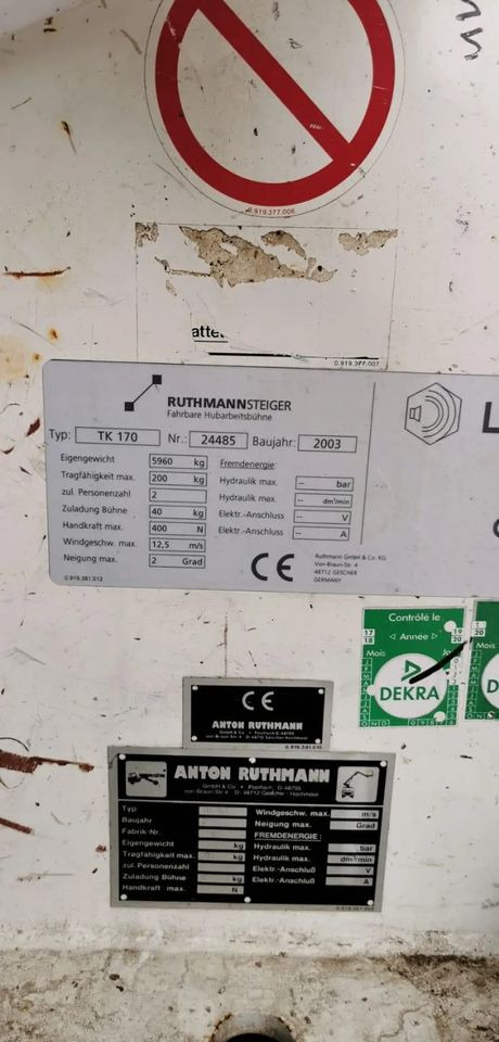 Caminhão com plataforma aérea Mercedes-Benz VARIO 815D 17 M: foto 19