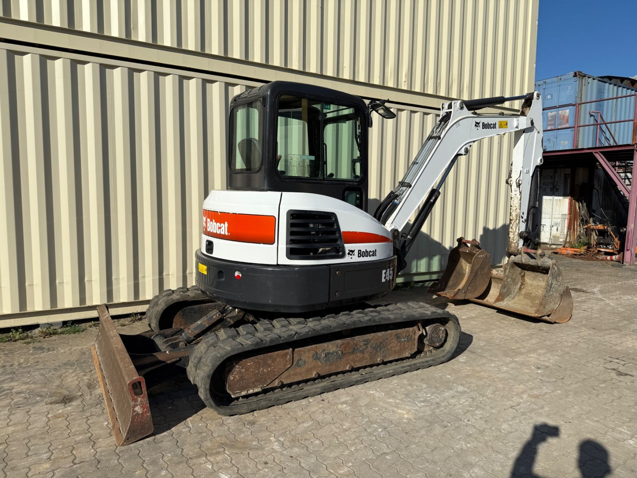 Bobcat E45 / 2020 BJ / 2.082 H / 3 x Löffel - Mini escavadeira: foto 4 Bobcat E45 / 2020 BJ / 2.082 H / 3 x Löffel - Mini escavadeira: foto 4