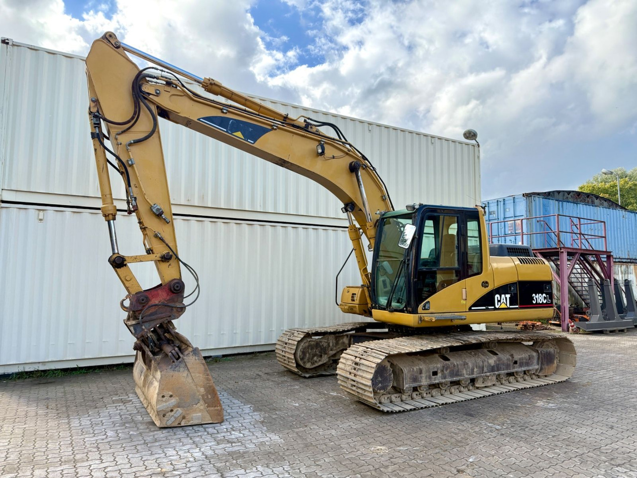 CAT 318CL / 2005 BJ / Deutsche Maschine - Escavadora de rastos: foto 1 CAT 318CL / 2005 BJ / Deutsche Maschine - Escavadora de rastos: foto 1