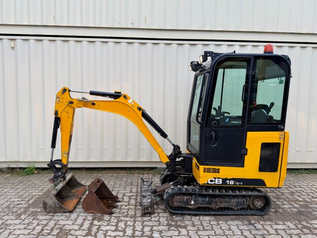 JCB 16C-1 /2019 BJ/1.171 H/verbr. Laufwerk/2xLöffel - Mini escavadeira: foto 3 JCB 16C-1 /2019 BJ/1.171 H/verbr. Laufwerk/2xLöffel - Mini escavadeira: foto 3
