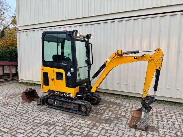 JCB 16C-1 /2019 BJ/1.171 H/verbr. Laufwerk/2xLöffel - Mini escavadeira: foto 5 JCB 16C-1 /2019 BJ/1.171 H/verbr. Laufwerk/2xLöffel - Mini escavadeira: foto 5