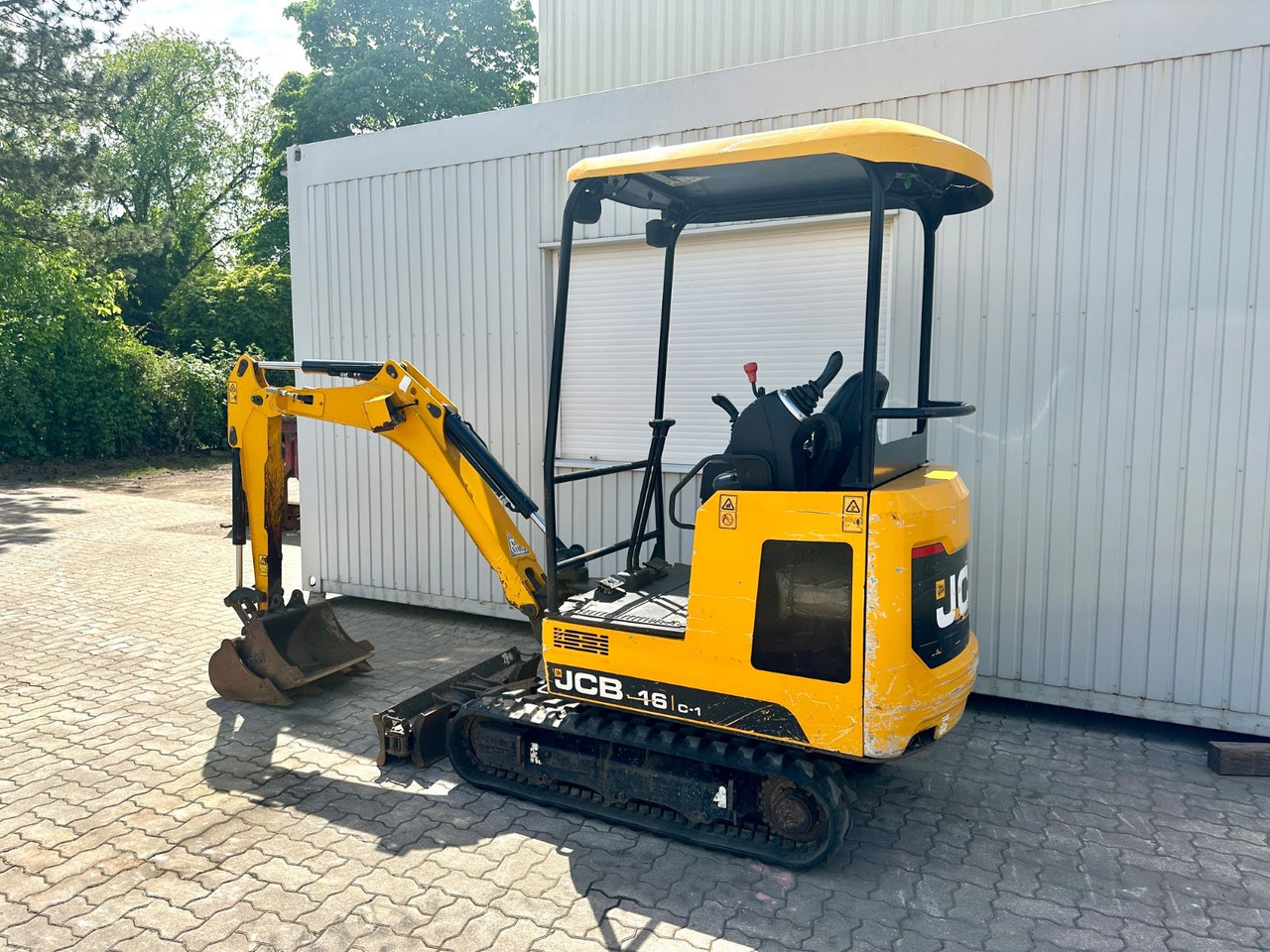 JCB 16C-1 /2020 BJ/1.283 BH/verbr. Laufwerk/2xLöffel - Mini escavadeira: foto 3 JCB 16C-1 /2020 BJ/1.283 BH/verbr. Laufwerk/2xLöffel - Mini escavadeira: foto 3