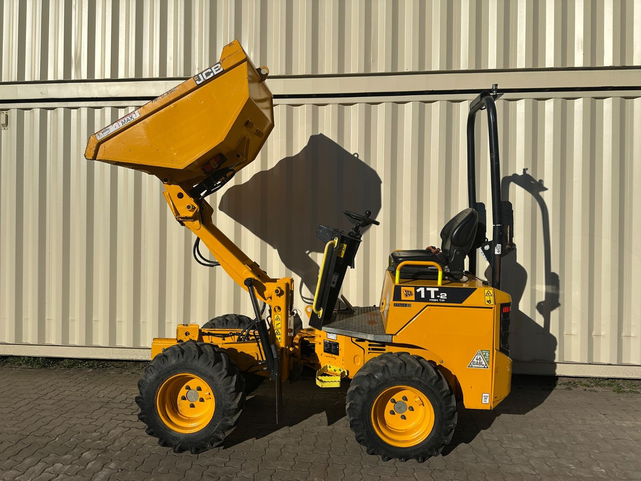 JCB 1T-2 High Tip Dumper, 632 Bh, 1.000 KG - Tombador: foto 2 JCB 1T-2 High Tip Dumper, 632 Bh, 1.000 KG - Tombador: foto 2
