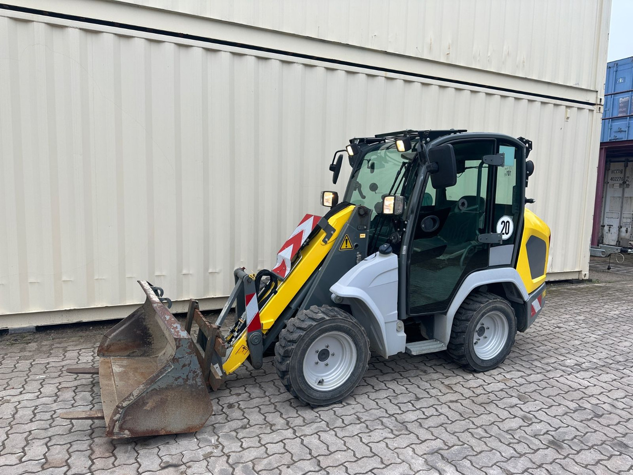 Kramer 5035 / 2021 BJ / 748 H / Schaufel + Gabel - Carregadeira de rodas: foto 1 Kramer 5035 / 2021 BJ / 748 H / Schaufel + Gabel - Carregadeira de rodas: foto 1