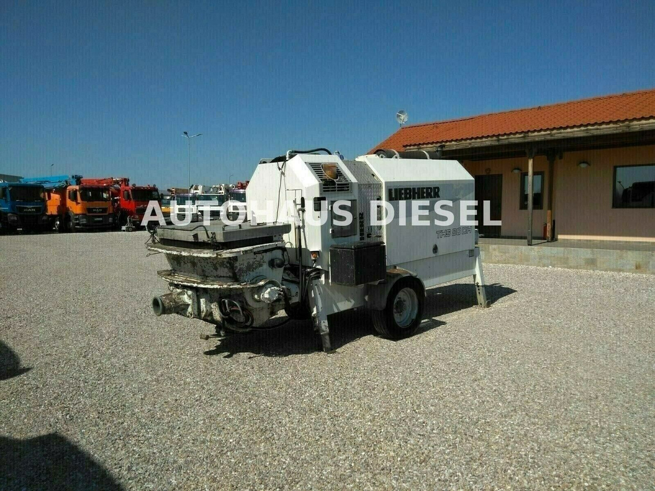 Liebherr THS 80 DH - Bomba de betão estacionária: foto 4 Liebherr THS 80 DH - Bomba de betão estacionária: foto 4