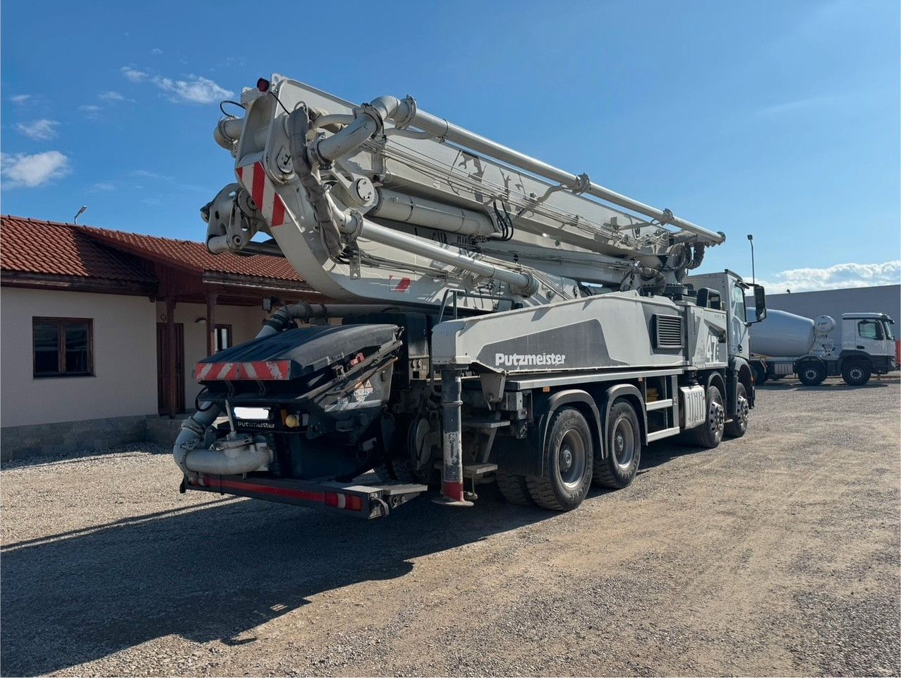 Autobomba de betão Mercedes-Benz AROCS 3743 PUTZMEISTER M47-5: foto 7