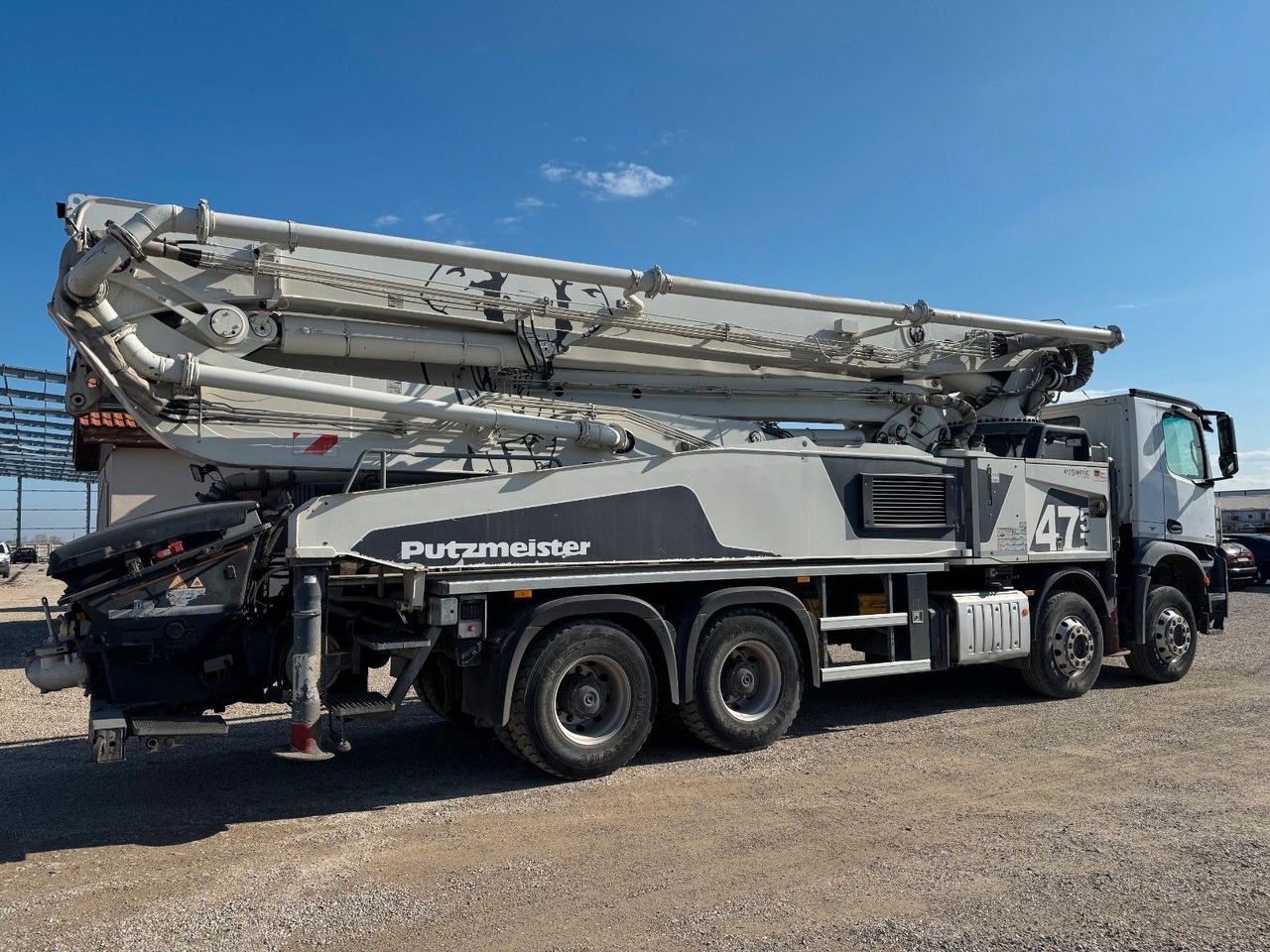 Autobomba de betão Mercedes-Benz AROCS 3743 PUTZMEISTER M47-5: foto 8