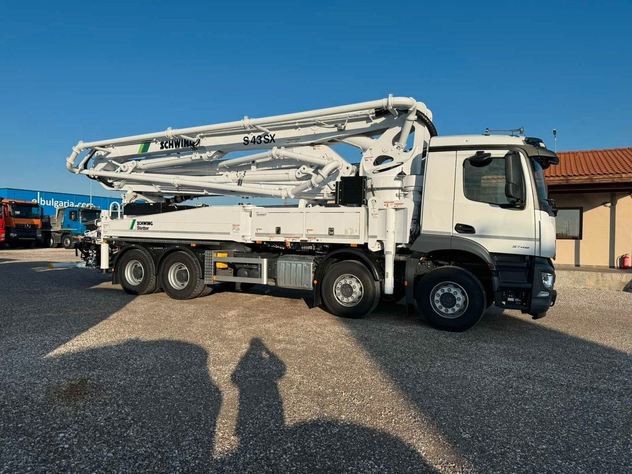 Autobomba de betão Mercedes-Benz AROCS 3746 SCHWING S43SX III: foto 8