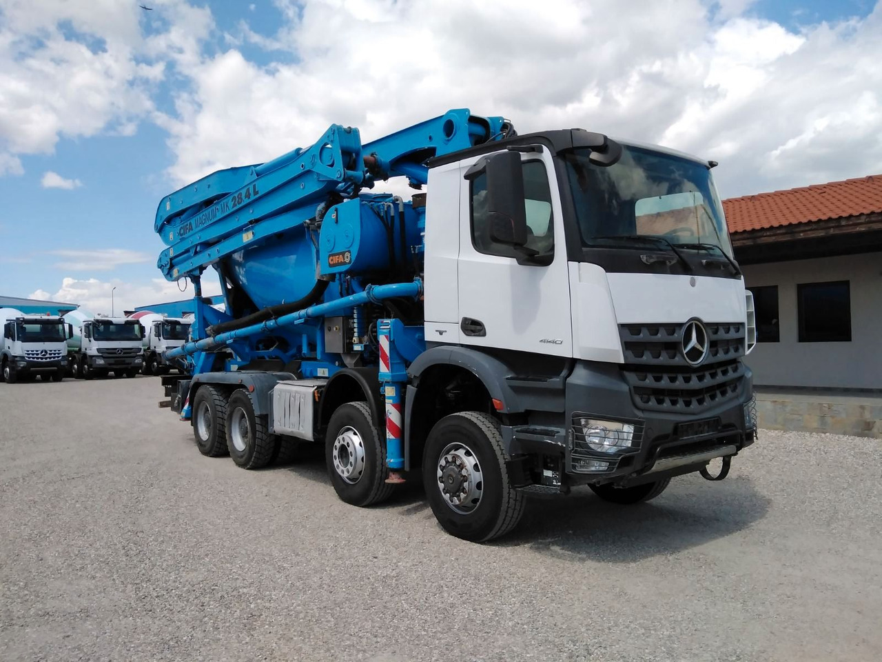 Mercedes-Benz AROCS 4140 CIFA MAGNUM MK28.4L 8X6 - Autobomba de betão: foto 1 Mercedes-Benz AROCS 4140 CIFA MAGNUM MK28.4L 8X6 - Autobomba de betão: foto 1
