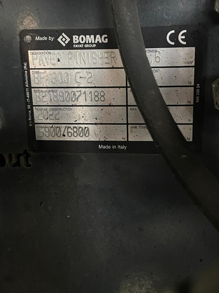 BOMAG IT BF 200 C-2 S200 TV Stage V/Tier 4f - Acabadora: foto 3 BOMAG IT BF 200 C-2 S200 TV Stage V/Tier 4f - Acabadora: foto 3