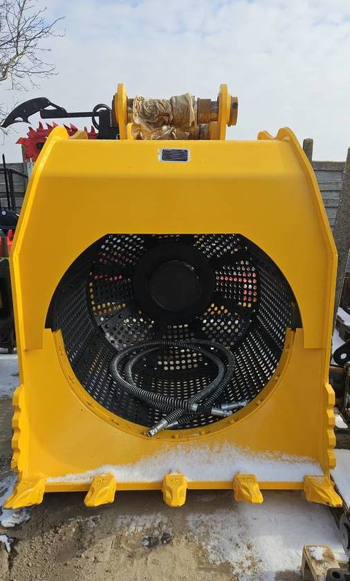 Łyżka przesiewająca obrotowa do koparki Solmek MSB-18 - Balde de Máquina de construção: foto 2 Łyżka przesiewająca obrotowa do koparki Solmek MSB-18 - Balde de Máquina de construção: foto 2