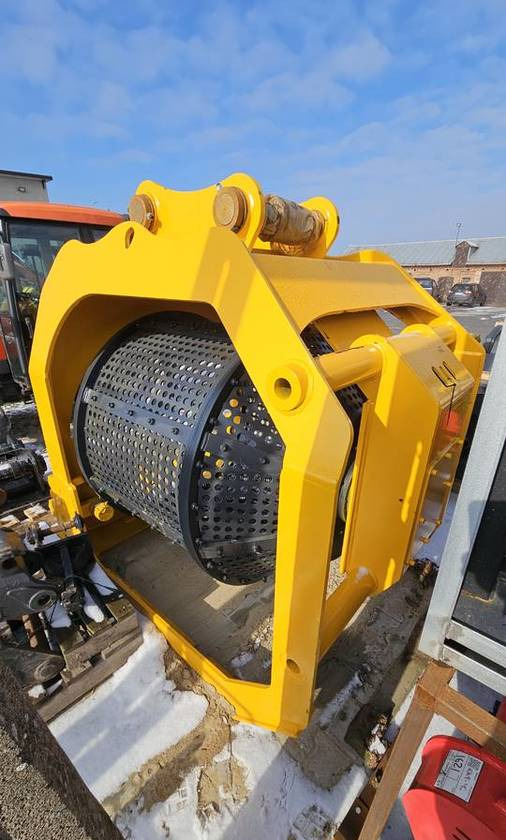 Łyżka przesiewająca obrotowa do koparki Solmek MSB-18 - Balde de Máquina de construção: foto 5 Łyżka przesiewająca obrotowa do koparki Solmek MSB-18 - Balde de Máquina de construção: foto 5