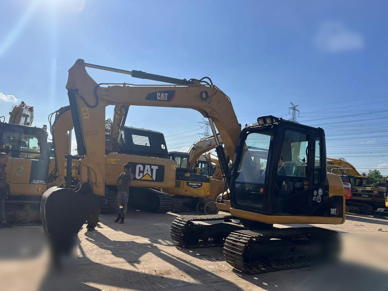 CATERPILLAR 307D - Escavadora de rastos: foto 4 CATERPILLAR 307D - Escavadora de rastos: foto 4