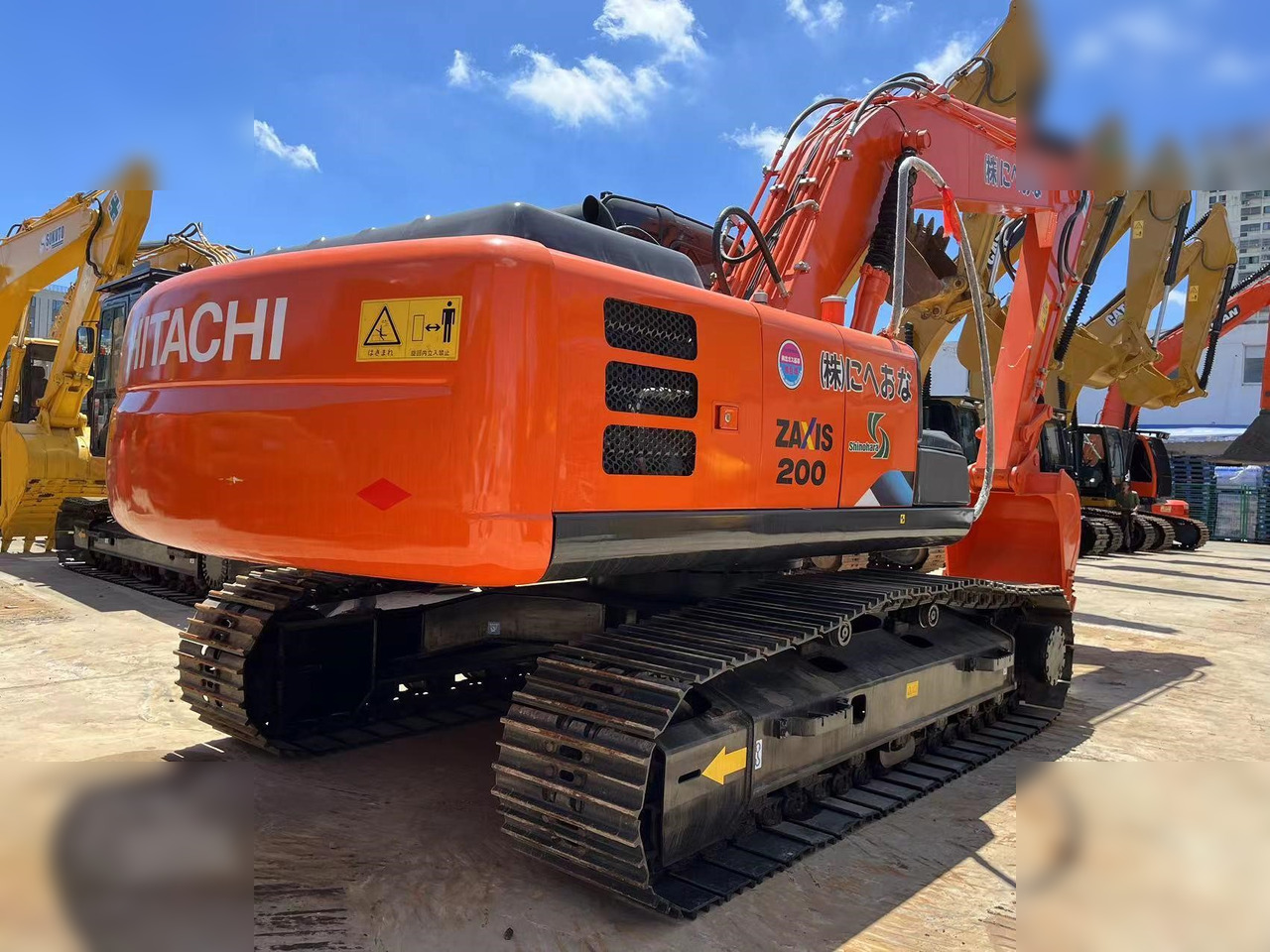 HITACHI ZX200-3G - Escavadora de rastos: foto 2 HITACHI ZX200-3G - Escavadora de rastos: foto 2