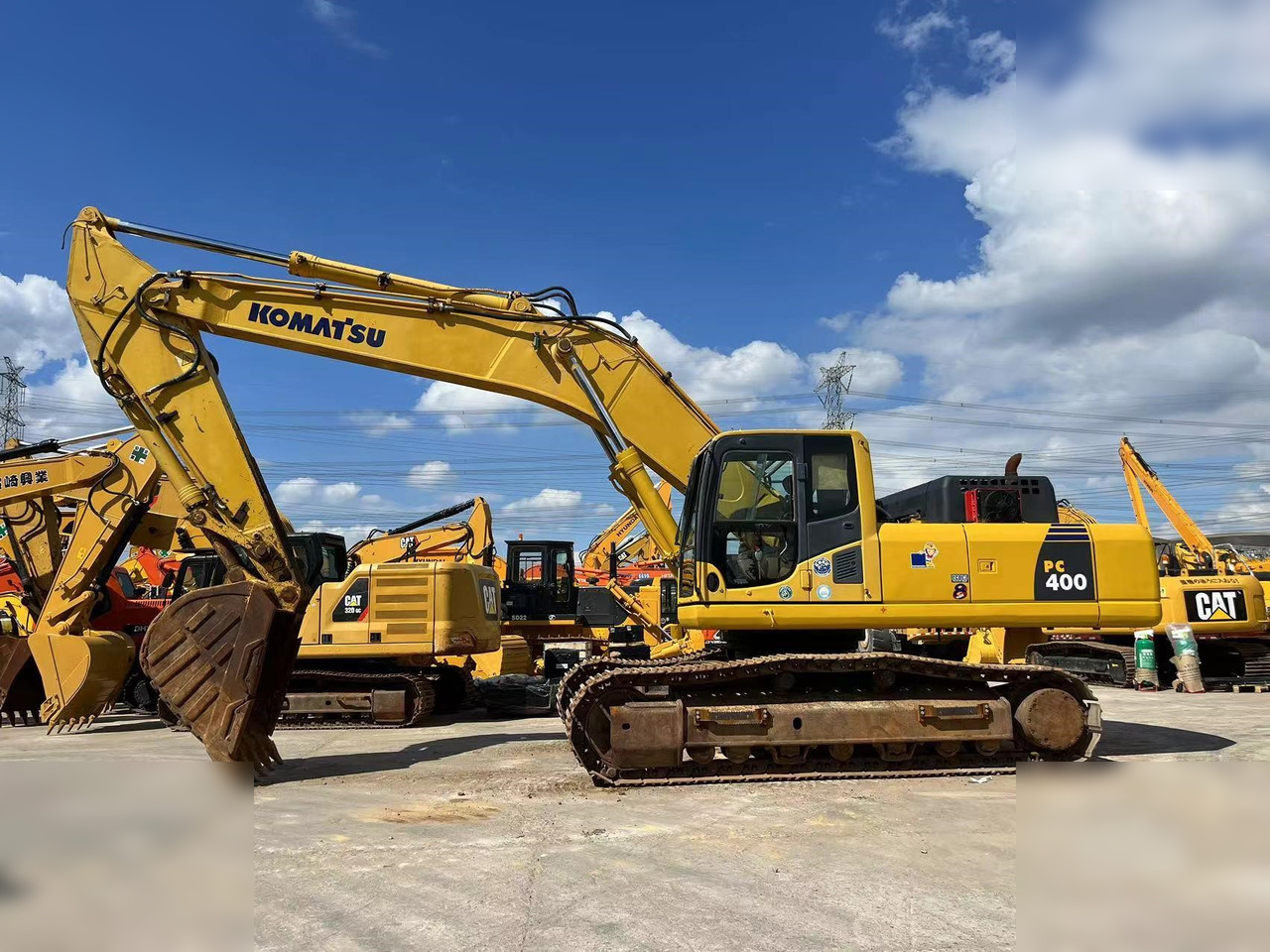 KOMATSU PC400-8R - Escavadora de rastos: foto 1 KOMATSU PC400-8R - Escavadora de rastos: foto 1