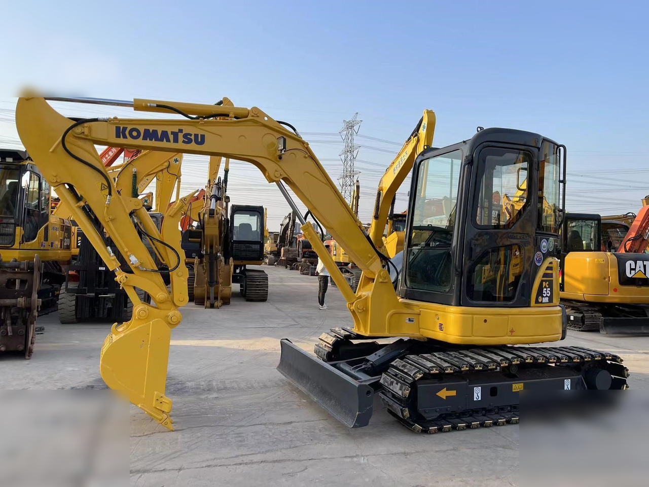 KOMATSU PC55MR-2 - Mini escavadeira: foto 1 KOMATSU PC55MR-2 - Mini escavadeira: foto 1