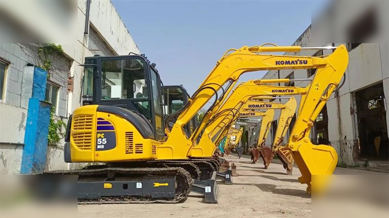 KOMATSU PC55MR-2 - Mini escavadeira: foto 1 KOMATSU PC55MR-2 - Mini escavadeira: foto 1