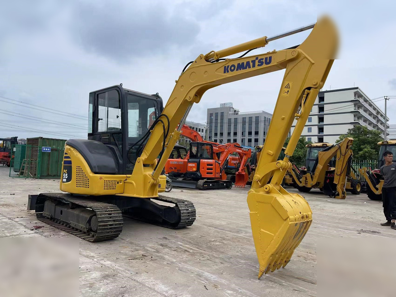 KOMATSU PC55MR-2 - Mini escavadeira: foto 5 KOMATSU PC55MR-2 - Mini escavadeira: foto 5