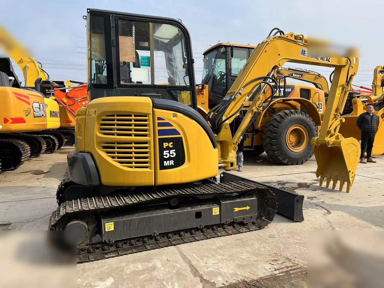 KOMATSU PC55MR-2 - Mini escavadeira: foto 1 KOMATSU PC55MR-2 - Mini escavadeira: foto 1