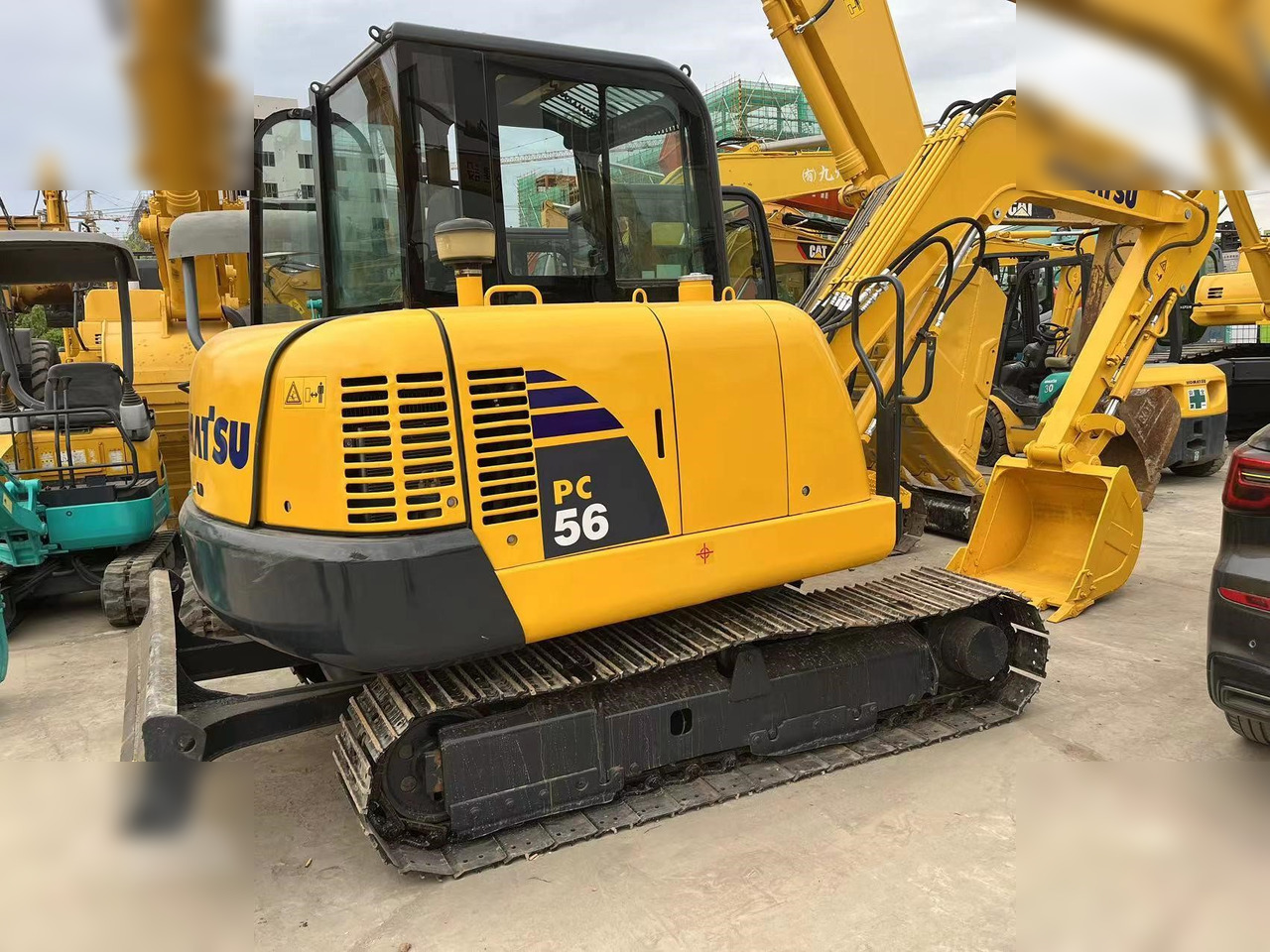 KOMATSU PC56-7 - Mini escavadeira: foto 1 KOMATSU PC56-7 - Mini escavadeira: foto 1