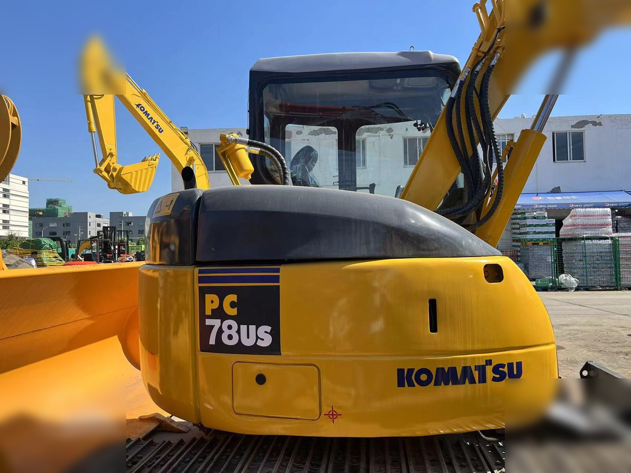 KOMATSU PC78US - Escavadora de rastos: foto 3 KOMATSU PC78US - Escavadora de rastos: foto 3