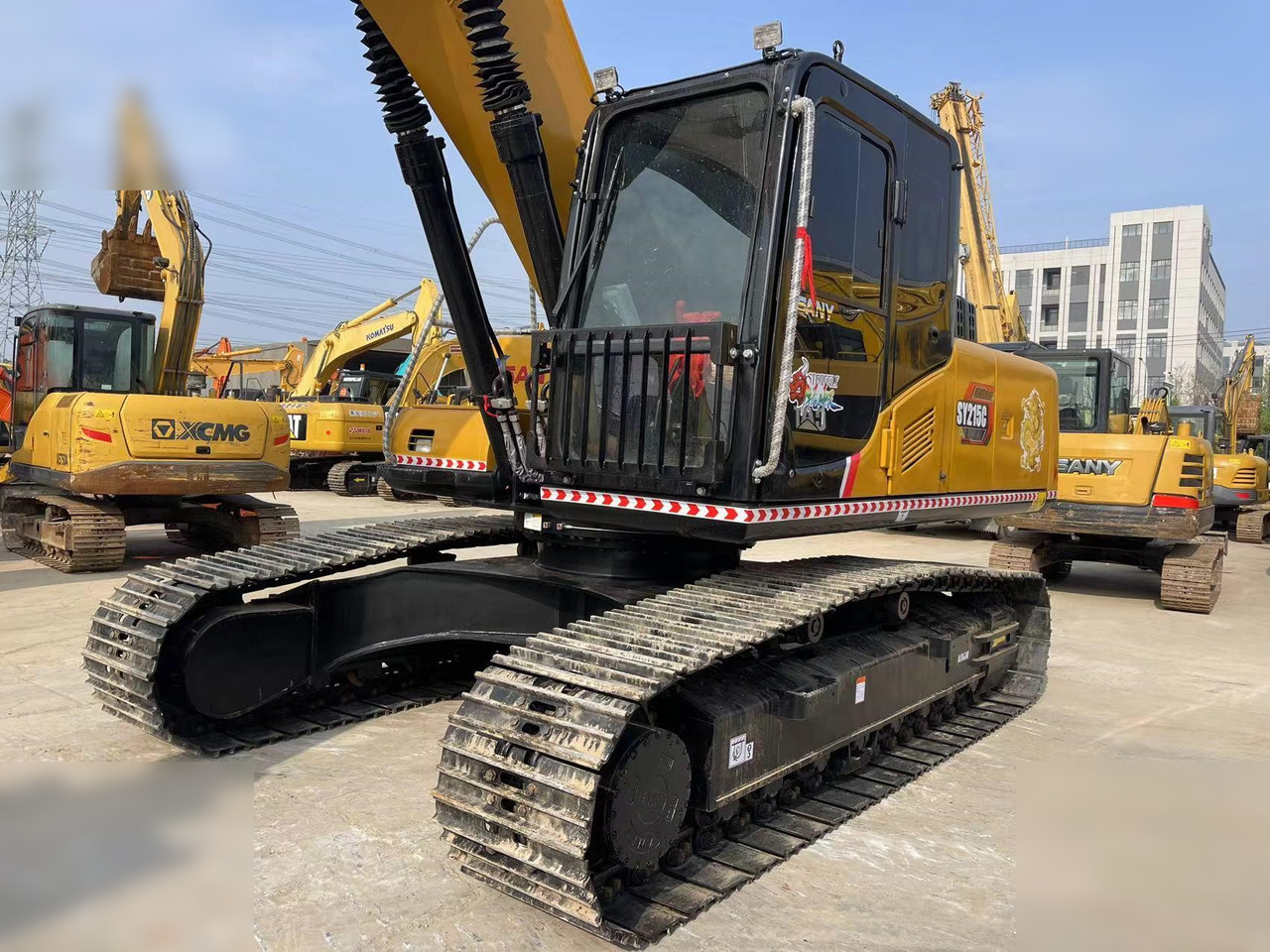 Escavadora de rastos SANY SY215C: foto 6