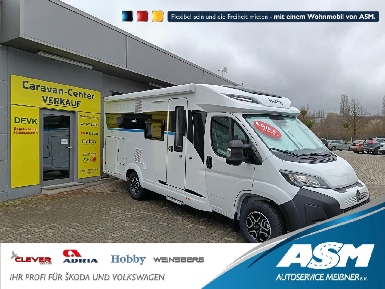 Hobby Ontour C680 GE*AUTOMATIK*LITHIUM*MARKISE*SOFORT* - Autocaravana perfilada: foto 1 Hobby Ontour C680 GE*AUTOMATIK*LITHIUM*MARKISE*SOFORT* - Autocaravana perfilada: foto 1