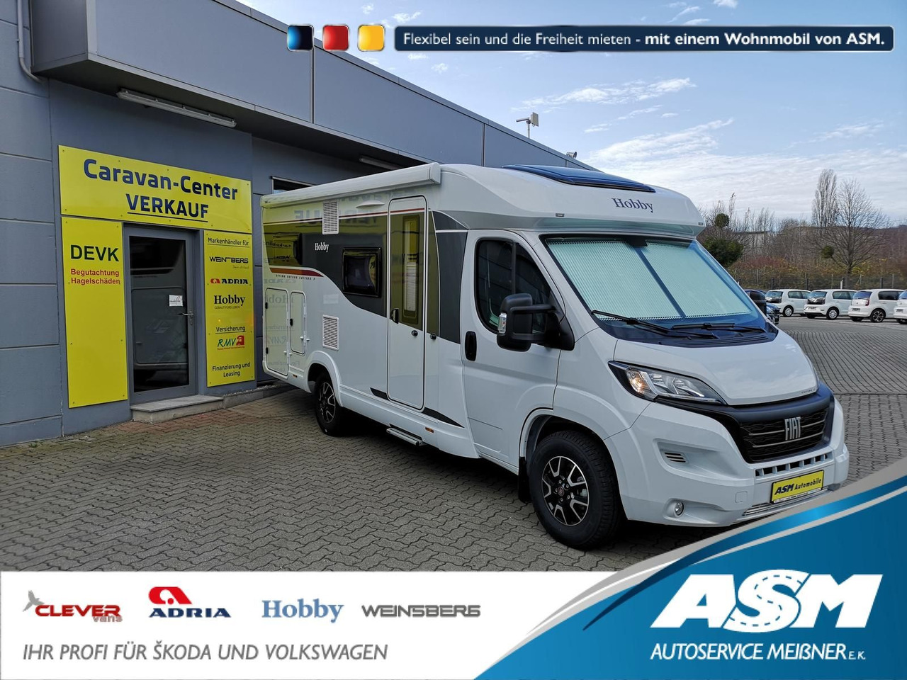 Hobby Optima V65 GE Edition F*AHK*MARKISE*NAVI*SOFORT* - Autocaravana perfilada: foto 1 Hobby Optima V65 GE Edition F*AHK*MARKISE*NAVI*SOFORT* - Autocaravana perfilada: foto 1