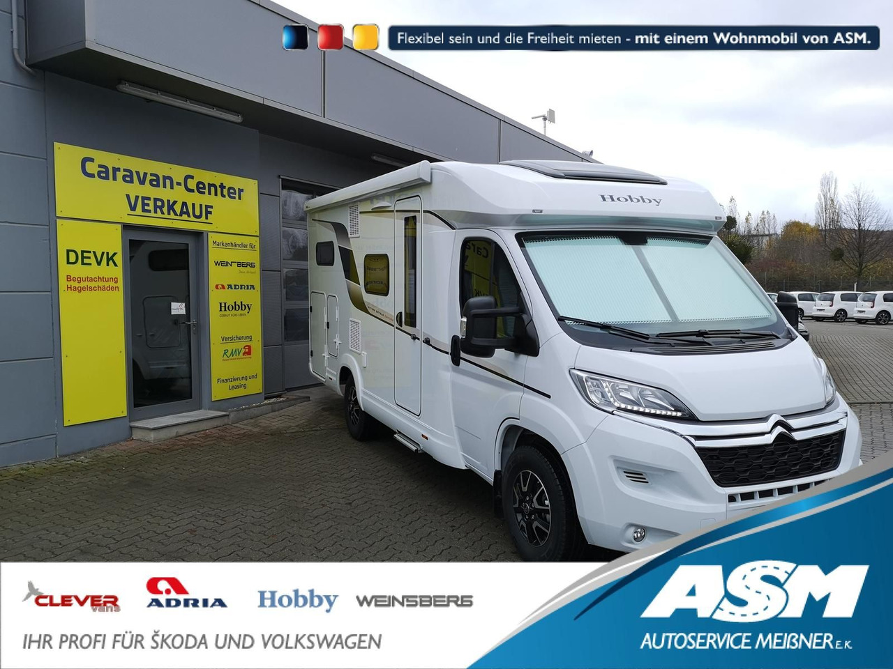 Hobby Optima V65 GE Ontour*AHK*NAVI*MARKISE*SOFORT* - Autocaravana perfilada: foto 1 Hobby Optima V65 GE Ontour*AHK*NAVI*MARKISE*SOFORT* - Autocaravana perfilada: foto 1
