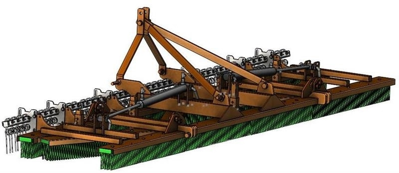 - - - Epoke Turf brush med rivefjedre - Vassoura de Máquina agrícola: foto 2 - - - Epoke Turf brush med rivefjedre - Vassoura de Máquina agrícola: foto 2