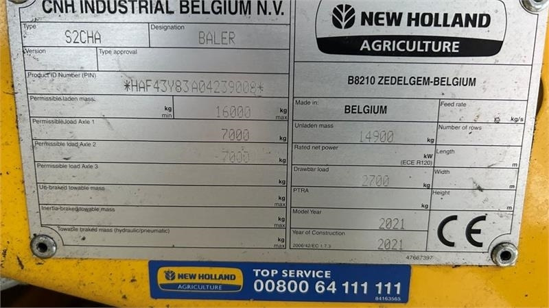 New Holland BB 1290 RC HD - Enfardadeira de fardos quadrados: foto 5 New Holland BB 1290 RC HD - Enfardadeira de fardos quadrados: foto 5