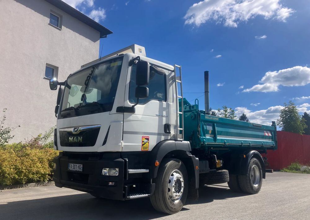 MAN MAN TGM 18.290 kiper MEILLER wywrotka blokada mostu - Caminhão basculante: foto 2 MAN MAN TGM 18.290 kiper MEILLER wywrotka blokada mostu - Caminhão basculante: foto 2