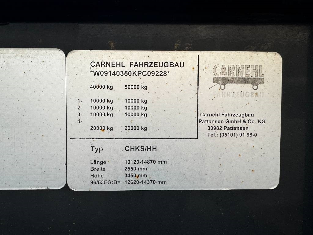 Carnehl SANH KIPPER CHKS/HH - Semireboque basculante: foto 4 Carnehl SANH KIPPER CHKS/HH - Semireboque basculante: foto 4