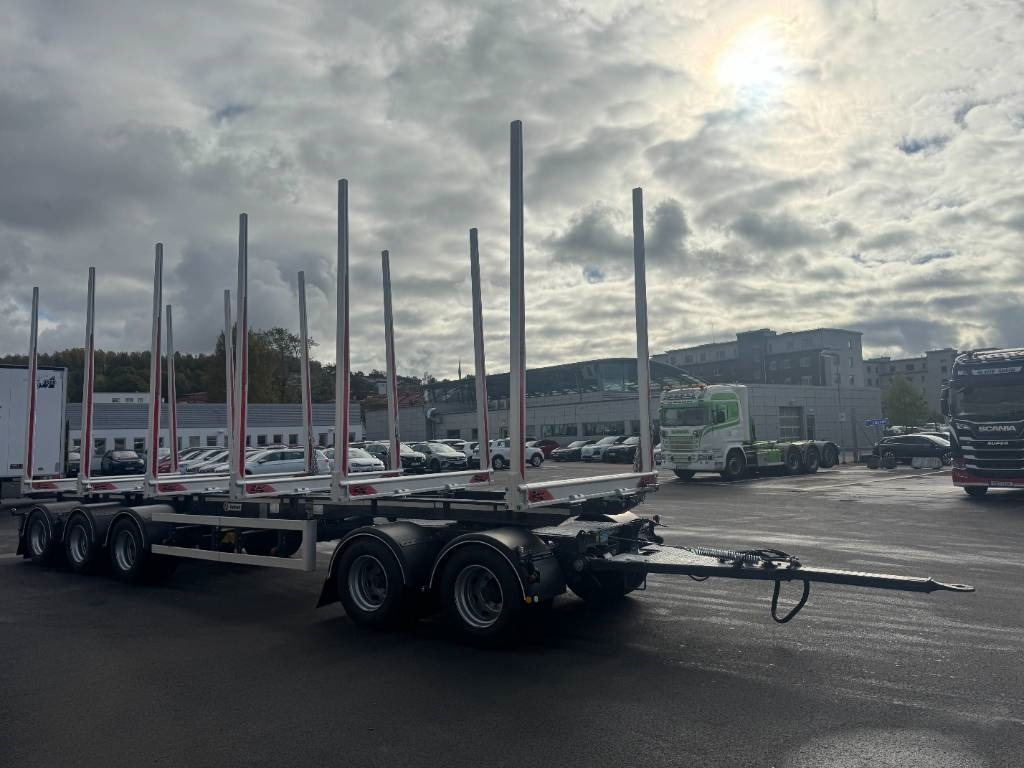 Istrail Cosmos 5-axlad timmervagn - Reboque transporte de madeira: foto 3 Istrail Cosmos 5-axlad timmervagn - Reboque transporte de madeira: foto 3