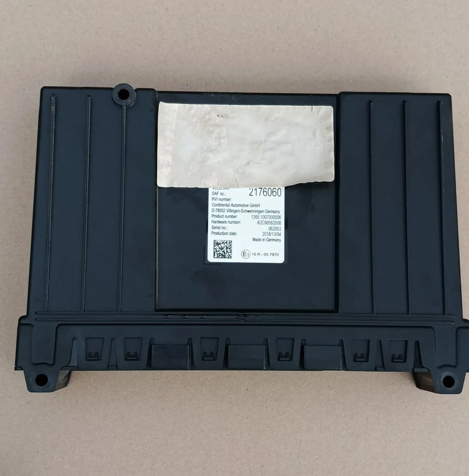 Sistema elétrico DAF XF 106 EURO 6 MX13 KOMPUTER MODUŁ STEROWNIK VECU 2176060: foto 1