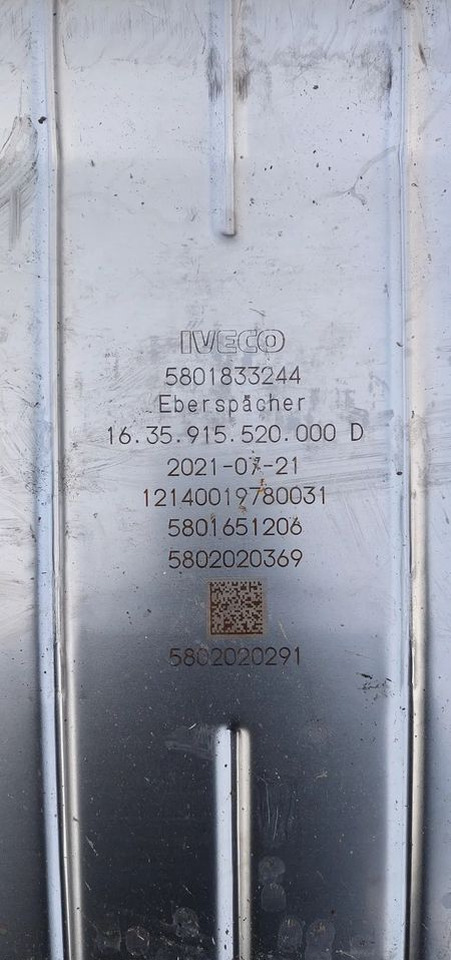 IVECO EUROCARGO EURO 6 KATALIZATOR TŁUMIK NOWY 5801833244 - Conversor catalítico de Caminhão: foto 3 IVECO EUROCARGO EURO 6 KATALIZATOR TŁUMIK NOWY 5801833244 - Conversor catalítico de Caminhão: foto 3