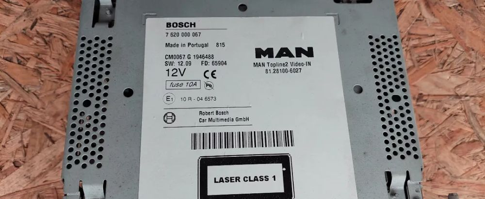 MAN TGX TGS TGL RADIO NAWIGACJA 81.28100-6027 - Sistema de navegação de Caminhão: foto 2 MAN TGX TGS TGL RADIO NAWIGACJA 81.28100-6027 - Sistema de navegação de Caminhão: foto 2