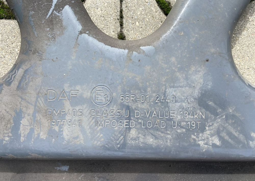 Płyta montażowa pod siodło DAF łapy Jost 150mm SK 0010056 - Quinta-roda de Caminhão: foto 3 Płyta montażowa pod siodło DAF łapy Jost 150mm SK 0010056 - Quinta-roda de Caminhão: foto 3