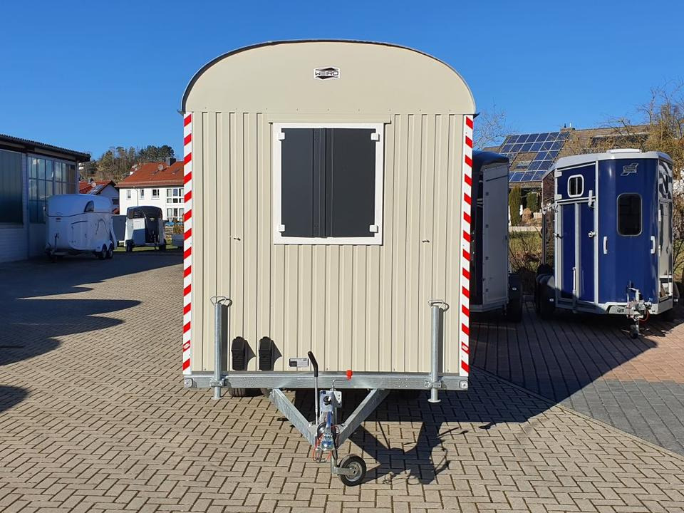 Bauwagen 80km/h PKW Anhänger WEIRO Schnellläufer Baubude - Casa contentor, Reboque: foto 5 Bauwagen 80km/h PKW Anhänger WEIRO Schnellläufer Baubude - Casa contentor, Reboque: foto 5