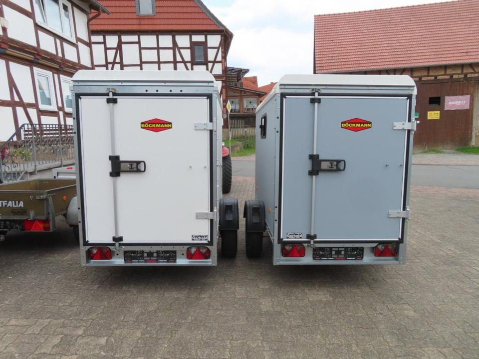 Reboque furgão Böckmann KT 2513/135 PKW-Anhänger Kofferanhänger Fenster 100km/h: foto 18
