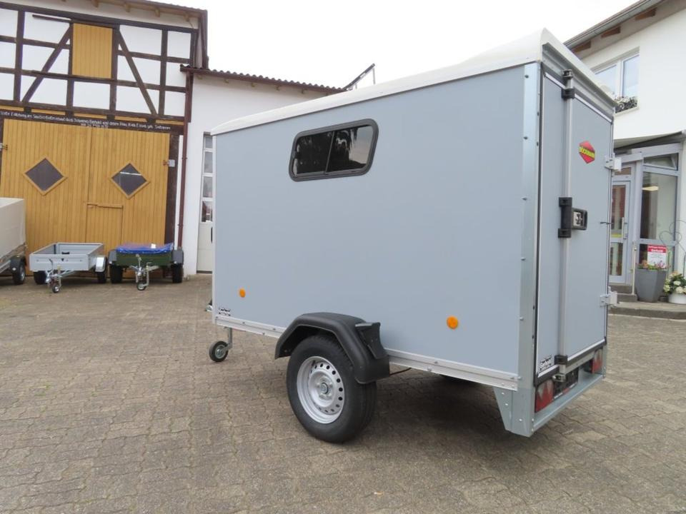 Reboque furgão Böckmann KT 2513/135 PKW-Anhänger Kofferanhänger Fenster 100km/h: foto 19