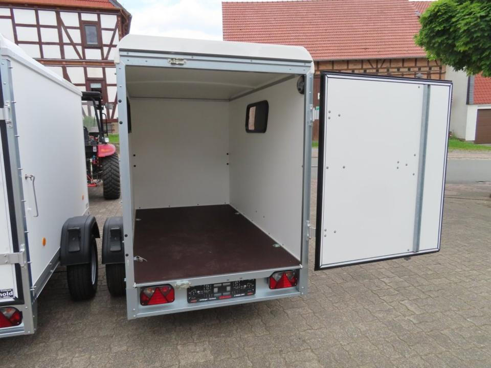 Reboque furgão Böckmann KT 2513/135 PKW-Anhänger Kofferanhänger Fenster 100km/h: foto 13