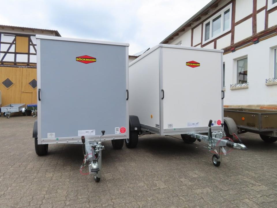 Reboque furgão Böckmann KT 2513/135 PKW-Anhänger Kofferanhänger Fenster 100km/h: foto 16