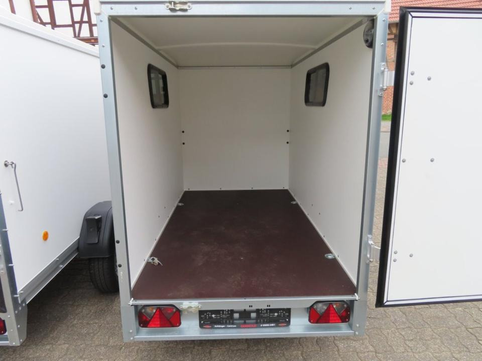 Reboque furgão Böckmann KT 2513/135 PKW-Anhänger Kofferanhänger Fenster 100km/h: foto 8
