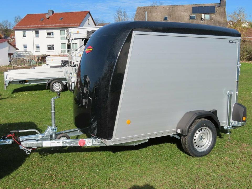 Böckmann KT-PB-AL Kofferanhänge Flügeltür PKW Anhänger, 100 km/h - Reboque furgão: foto 1 Böckmann KT-PB-AL Kofferanhänge Flügeltür PKW Anhänger, 100 km/h - Reboque furgão: foto 1