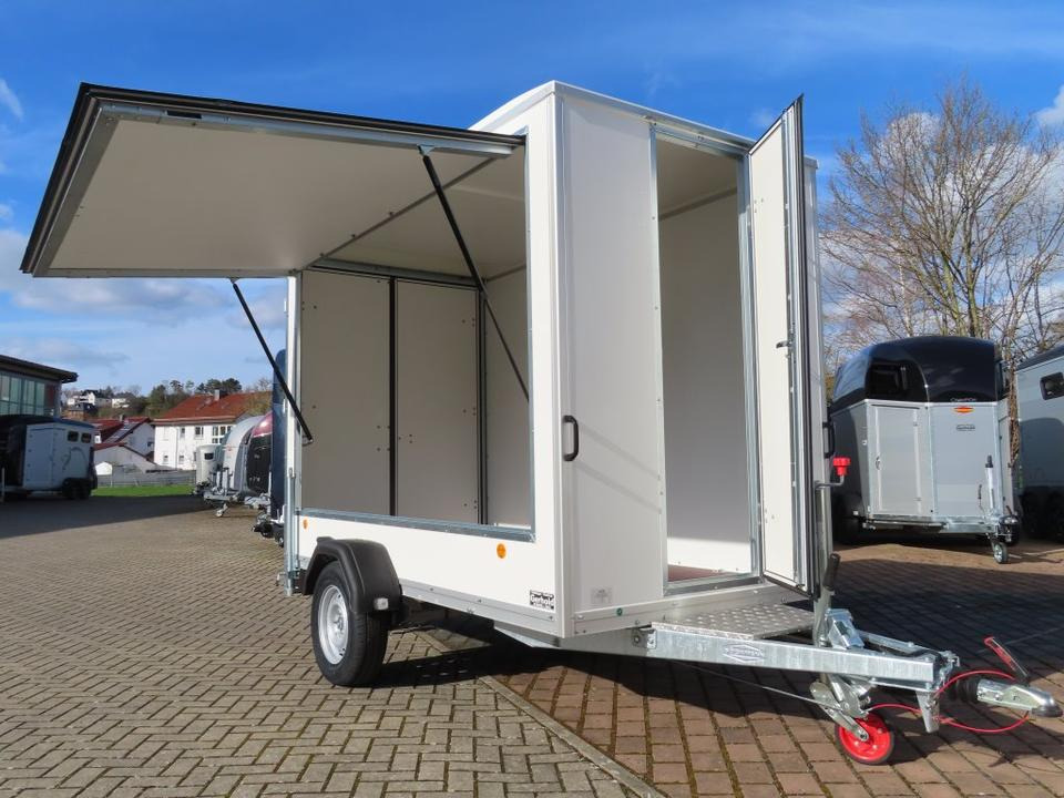 Böckmann Kofferanhänger KT 3015/135 Verkaufsanhänger PKW Anhänger - Roulote bar: foto 1 Böckmann Kofferanhänger KT 3015/135 Verkaufsanhänger PKW Anhänger - Roulote bar: foto 1