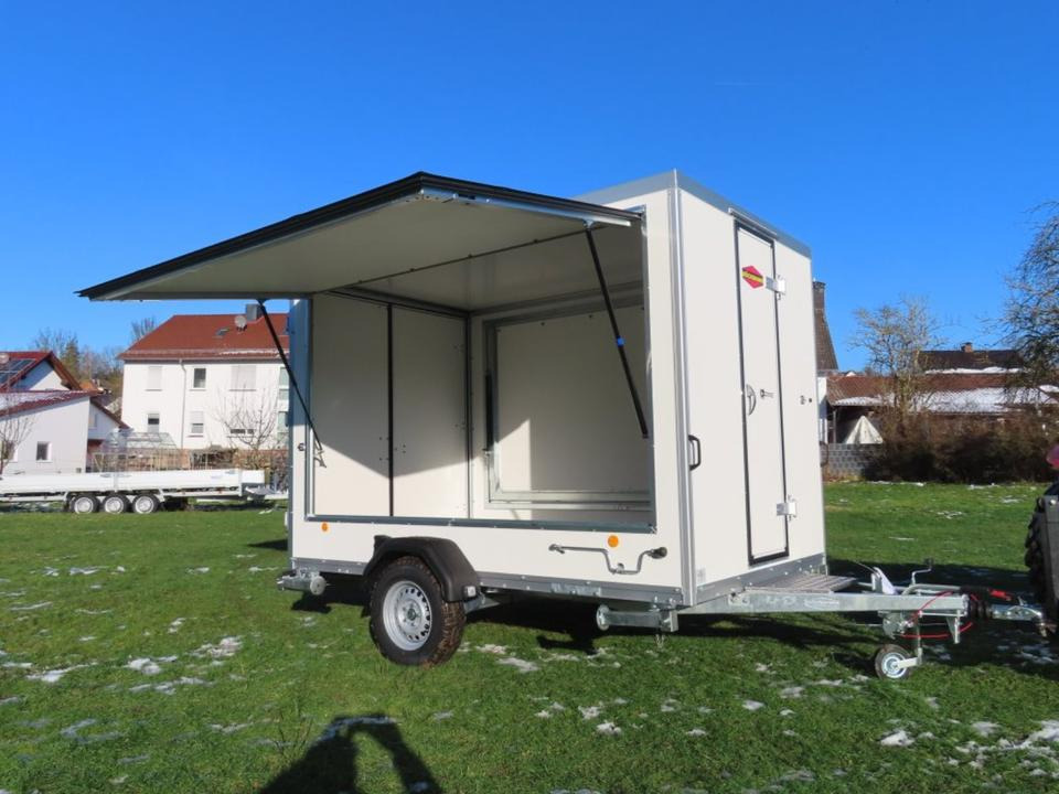Böckmann Kofferanhänger KT 3018/15 Verkaufsanhänger PKW Anhänger - Roulote bar: foto 3 Böckmann Kofferanhänger KT 3018/15 Verkaufsanhänger PKW Anhänger - Roulote bar: foto 3